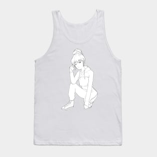 Manga gym babe Tank Top